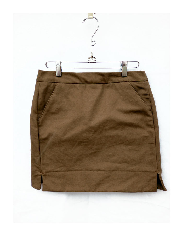 Bakker Brown mini skirt