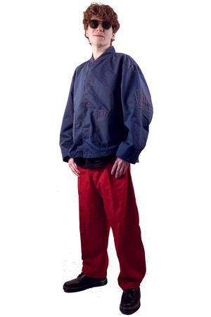 Souvenir embroidery jacket and red trouser