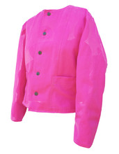 Bakker Brown hot pink denim cardigan jacket