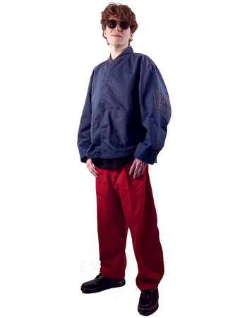 Souvenir embroidery jacket and red trouser